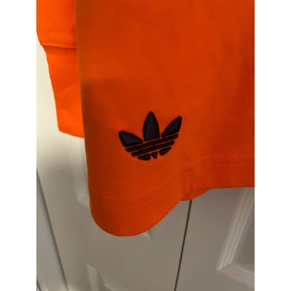 Adidas Originals Neuclassics LS Long Sleeve Orange T-Shirt IM2098 Mens Large NEW
